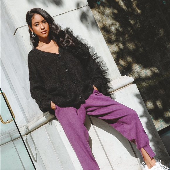 Collette Wool Blend Cardigan - Picture 2 of 7